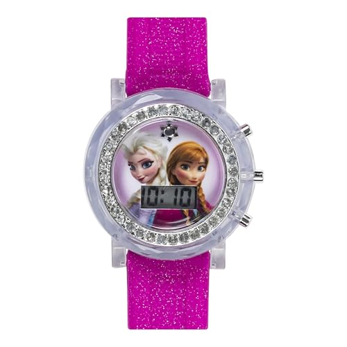 Frozen Elsa and Anna LCD Watch with Silicone Band - Thumbnail 6