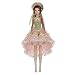 MEShape Nobile Principessa Bambola BJD 34cm 1/4 Elegante Ragazza SD Doll Snodo Sferico Bambola Giocattoli Fai da Te con Parrucca Vestire Scarpe Trucco