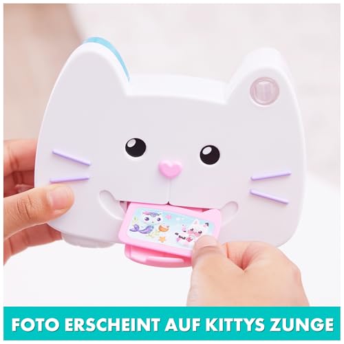 DREAMWORKS GABBY'S DOLLHOUSE - Spielzeug Katzen-Kamera mit 3 Fotomotiven, geeignet für Kinder ab 3 Jahren
