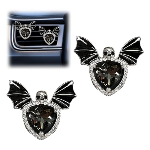 KPFILEH Rhinestone Bat Clip