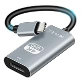 AXFEE Adapter USB C na HDMI, adapter 4K przy 30 Hz typu C na HDMI, konwerter Thunderbolt 3 na HDMI, kompatybilny z telefonem z serii 15, MacBook Pro/Air, i-Pad Pro, Surface Book