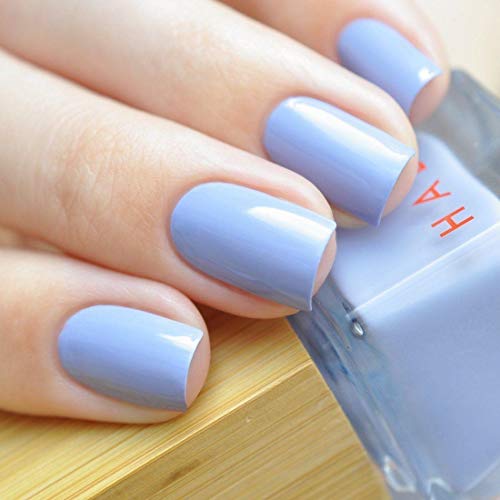 Habit Cosmetics Nail Polish - Soft Focus - Pale Lavender-Blue - Non Toxic - Thumbnail 3
