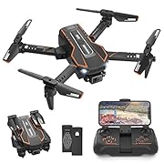 Drohne mit Kamera HD 720P für Kinder, RC Drone Quadcopter mit FPV WiFi Übertragung, Kopflos Modus, 3D Flip, Höhenhaltung…