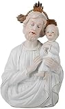 FGDSA Virgen Jesús María Iglesia Estatua de la Familia, Ceremonia de cerámica Adorno Decoración Cristianos Regalos religiosos Estatuas de la Santísima Virgen Madre María Esculturas católicas -