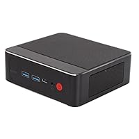 Mini PC, Mini Computer 8 GB 256 GB Vorinstalliert für Win11 4K 60 Hz HD Video 3D Renderunterstützung Gigabit Ethernet Typ C USB 3.0 FÜR Spiel und Büro (EU)