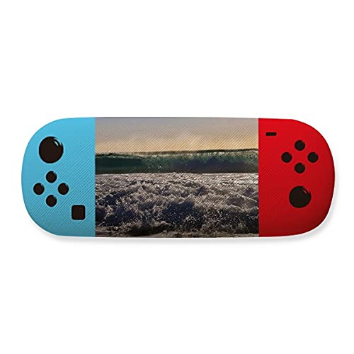 Étui de rangement pour lunettes Sunshine à motif vague d'eau pour protéger vos montures