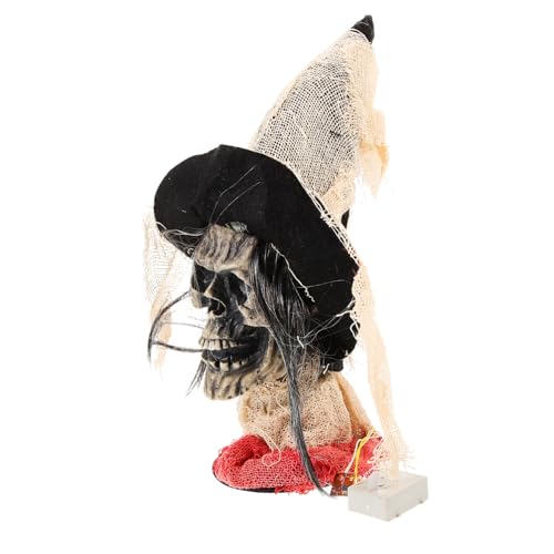 Crâne effrayant à suspendre Halloween : transformez vite votre salon ennuyeux