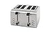 Produktbild Tarrington House TA4170N Toaster für 4 Scheiben | 1600 W | Auftau-, Aufback- und Unterbrechungsfunktion | Krümelfach | Einstellbarer Bräunungsgrad | Kabelaufbewahrung | Betriebskontrollleuchte