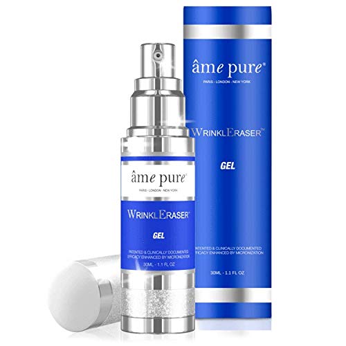 âme pure® WrinklEraser Gel Anti Envejecimiento y Anti Arrugas Dermaroller microagujas (30 ml)