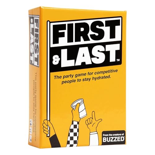 Image of Family Card & Board Games for Adults and Kids, Fun Strategy & Party for All Ages, Multi-Players, Perfect for Game Nights, Travel & Home Entertainment (First & Last)