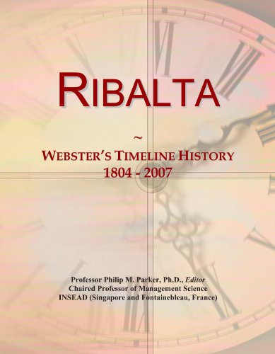 Ribalta: Webster's Timeline History, 1804 - 2007