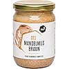 nu3 Biologische Amandelmoes bruin – 250 ml in een potje – gemaakt van 100% knapperige amandelen – beste onbewerkt…
