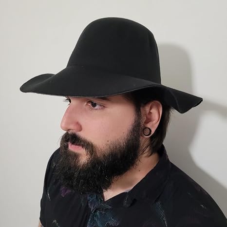 Chapéu Cata Ovo Natanzinho Lima Trucker Caminhoneiro Feltro Floppy Batateiro Tradicional Aba Larga U