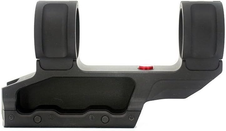 SR/LP/07 One-Piece Cantilever Optic Scope Mount，30mm Dual Rings Bracket，1.93" Centerline Height，Fit 20mm Picatinny Weaver Rail，Aerospace Grade Precision Adapter，for Outdoor Sight Accessories，Black