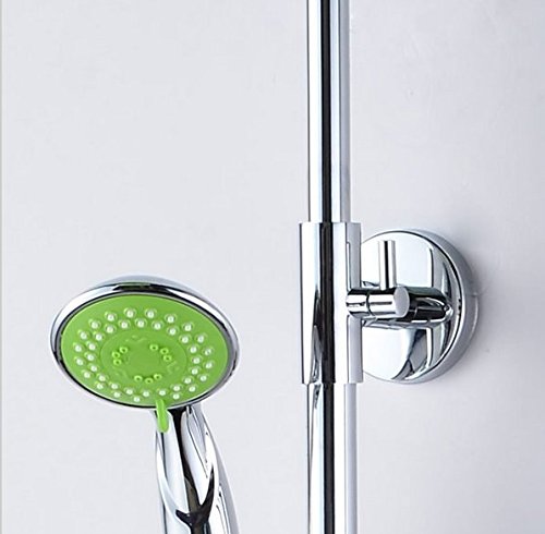 Robinet bras de pluie pomme de douche vert pour rafraîchir votre routine