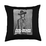 The Walking Dead Carl Silver Portrait Throw Pillow