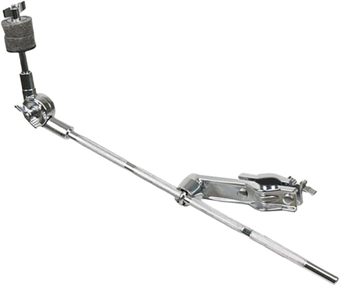 Toddmomy Cymbal Arm Attachment Cymbal Stand Extension for Drums Easy to Install Design Compatible Various Drum Hardware