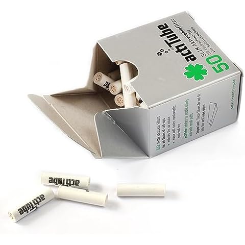 ActiTube Slim Activated Carbon Filter 7 mm Pack of 50 Cover