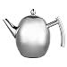 Hilitand 1L/1.5L Bouilloire/Théière/Cafetière en acier inoxydable avec le filtre (1000ml)