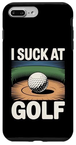 I Suck At Golf Loser Dad ȃW[N St X}zP[X iPhone 7 Plus/8 Plus p