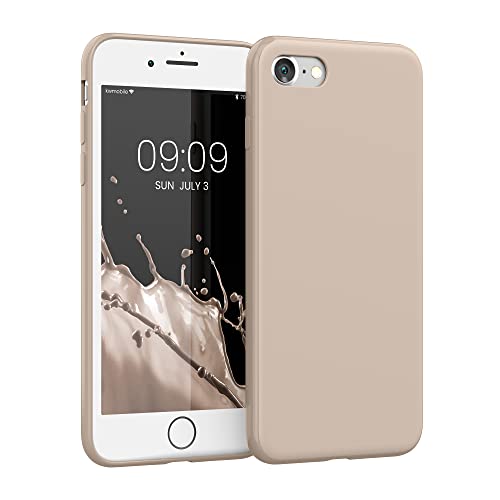 kwmobile 対応: Apple iPhone SE / SE / 8 / 7 専用ケース - 耐衝撃 TPUソフト シリコンケース スマホカバー 滑り止め - ケース