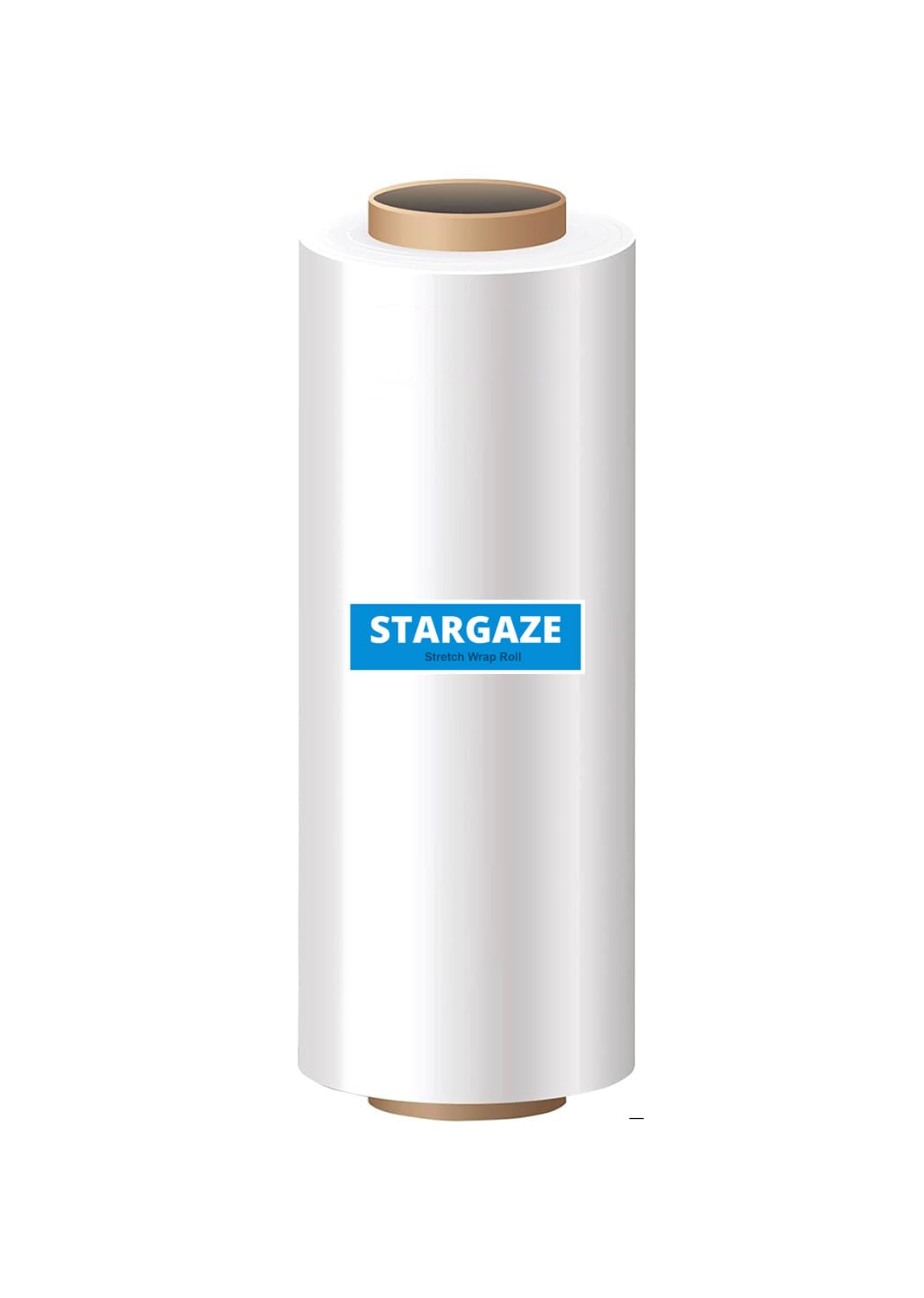 STARGAZE 18 inch (45cm) x 100 Meters length Stretch Film wrap Roll for Packing. 850 Grams in weight. (Pack of 1)