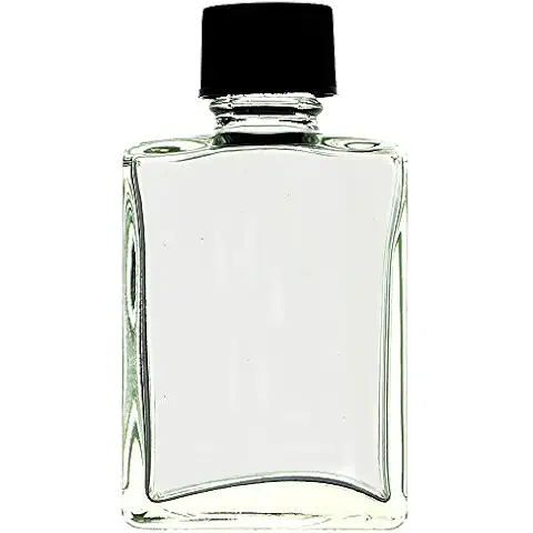 AURA VARIETY 24 Pack 1 OZ 30 ml Rectangular REFILLABLE Clear Glass Bottle with Black Cap (PERFUMES, Oils, Aromatic Blends, Bath and Body) Cover