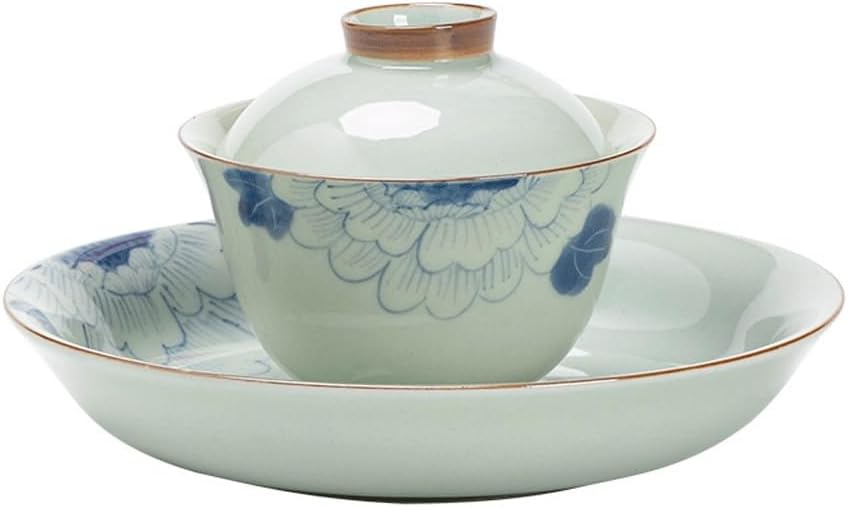 Tea Bowl Anti Scalding Design Ceramic Cup Kung Fu Set