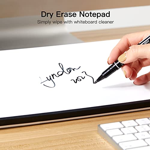 Huanuo Keyboard Stand For Desk, Ergonomic Typing Keyboard Riser With 2 Height Adjustable, Premium Acrylic Computer Keyboard Holder Keyboard Tray With Desktop Whiteboard Function & Non-Slip Pads, White #TOP4