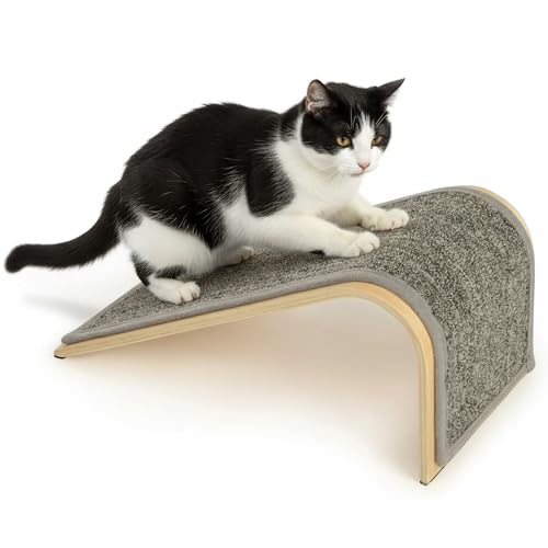 SmartyKat Carpet Angle Scratch Ramp - Gray, One Size by SmartyKat - Used condition - US$16.70