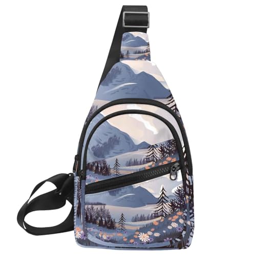 Sac à bandoulière pour femme Northern Light petit sac à main tendance noir