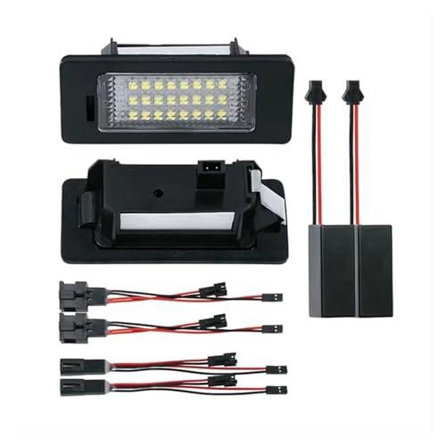 Luces LED de matrícula Skoda Fabia Kodiaq sin error Canbus 3