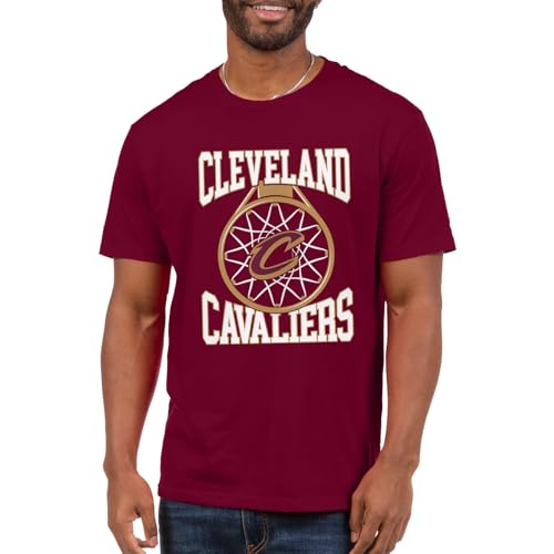 Junk Food NBA - Cleveland Cavaliers Above the Rim Adult SS T-Shirt