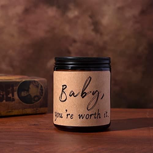 Aromatherapy Candles For Home Scented,Long Lasting Jar Soy Candles For Relaxation, 9Oz 50Hour Burn Time,Friendship Gift Set For Women, Birthday, Graduation, Housewarming Gifts, Marshmallow #TOP6