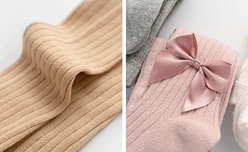 Calça legging para gatos tamanho pequeno com laço de algodão malha elástica básica comprimento total