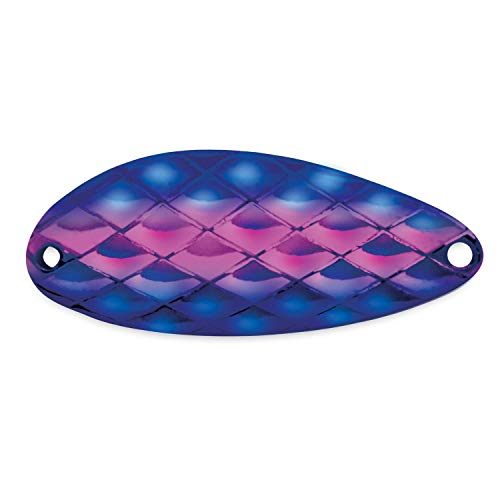 Acme Little Cleo Fishing Terminal Tackle, 2/5-Ounce, Hammered Purple Black