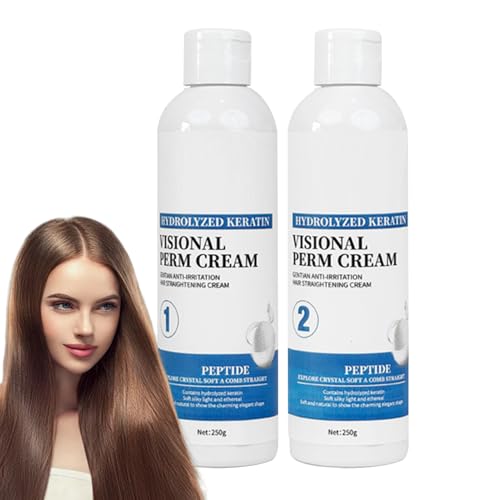Crema Alisadora Para Cabello | Crema Correctora para Rizos | Corrector de Rizos para Flequillo y Mujer