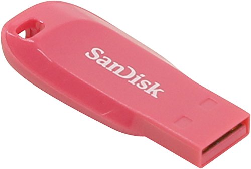 Image of SanDisk SDCZ50C-032G-B35PE 32 GB Cruzer Blade USB 2.0 Flash Drive - Electric Pink