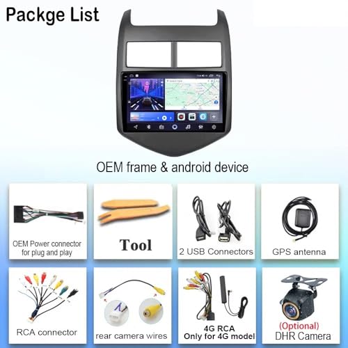 Navegación GPS Chevrolet Aveo con manos libres para evitar multas 7