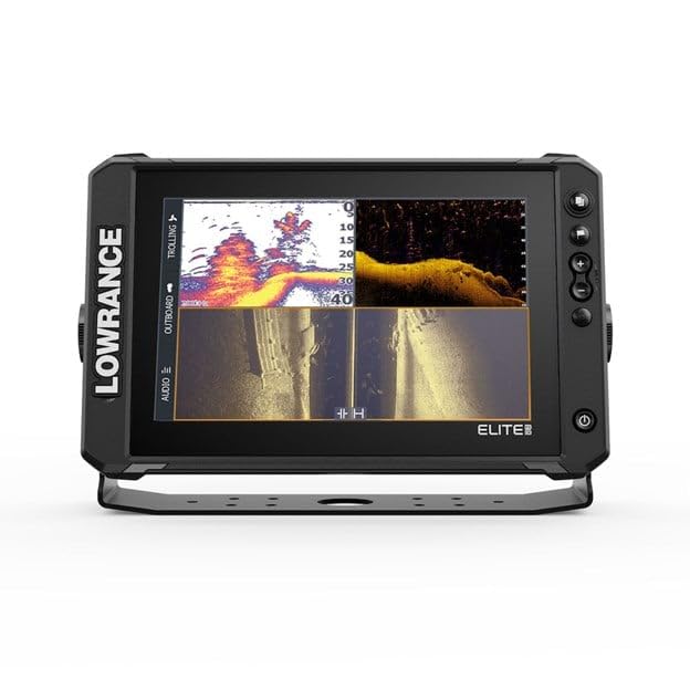 LowranceElite FS Fishfinder/Chartplotter, Available with and Without Transducer