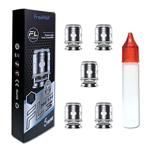 Freemax FL �v���b�g�t�H�[�� �����p�R�C���i5���jfor Maxus Solo Kit/Fireluke Solo Tank + �G���v�e�B�{�g�� (FL3�i0.15��/50-90W�j)