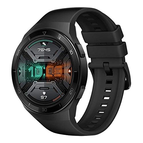 Montre Connectée HUAWEI WATCH GT 2e 1 HUAWEI WATCH GT 2e Montre Connectée, Ecran Tactile AMOLED HD de 1.39 Pouces, Autonomie de 2 Semaines, GPS & GLONASS, Modes D'entrainement Personnalisés, VO2Max, Surveillance du Rythme Cardiaque, Noir