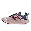 New Balance womens Dynasoft Nitrel V4 Trail Running Shoe, Saturn Pink/Natural Indigo, 9 US