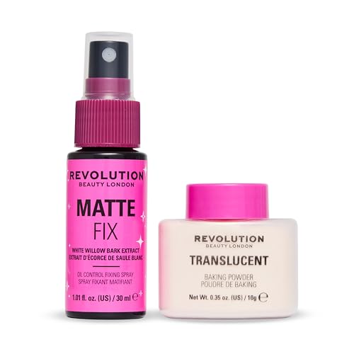 Revolution Mini Matte Fix Duo Coffret cadeau visage pour femme 1 pcs - vue 5