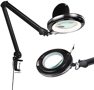 Brightech LightView Pro Magnifying Lamp & Table Clamp - Max Comfort - Pro