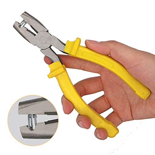 Wire Cage Buckle Clips Pliers Poultry Chicken Quail Pigeon Rabbit Pet Dog Cat Cage Building Assembly Kit Cage Snap Clip Clamp (Plier) #TOP2