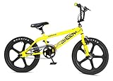  Rooster FS.34SKY - Bicicleta Infantil BMX para niño, para Todas Las Medidas a Partir de 135 cm, Color Rojo