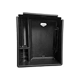 Yctze Autozentrum Konsolen Organizer Auto Armlehnen Aufbewahrungsbox Autoskonsolen Organizer für NX4 2021 Bis 2022 mit Elektronischer Version Nur ABS -Kunststoff -Nicht -Skid -Pad