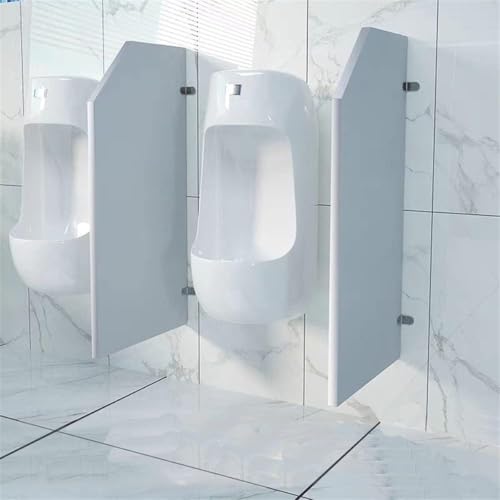 Divisor de urinario de pared de madera para baños de hombres y aseos públicos