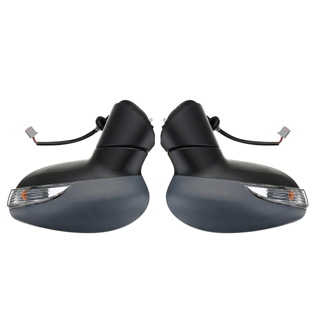Gruppo specchietto retrovisore esterno per portiera auto con indicatore luminoso Pieghevole manuale lato sinistro destro adatto per Ford Fiesta 2009-2017 MK7 MK8 2008-2012-Right_Side